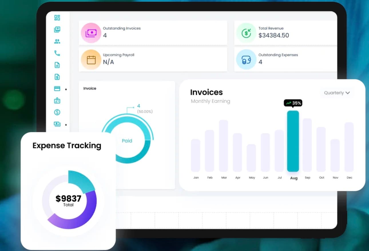 Screenshot of ABM Technology project